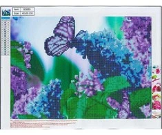 Centrum Deimantinė mozaika 5D - Butterfly 30x40 80889