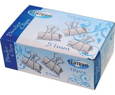 *Metaliniai spaustukai Centrum, 51mm, 12vnt.