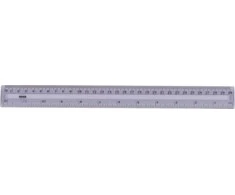 Liniuotė plastikinė 30 cm Centrum