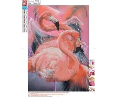 Centrum Deimantinė mozaika: Flamingai 30 x 40 cm