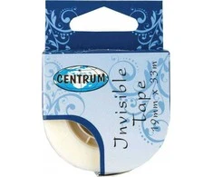 Lipnioji juostelė CENTRUM 80254, 33 m × 19 mm, skaidri