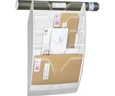 CEP Mailroom dokumentų kišenė, pakabinama, A4, 5 kišenės, permatomos