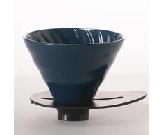 Hario Keraminis lašinamas Hario V60 Switch &amp; Match 02 matinis navy - Tamsiai mėlynas matinis