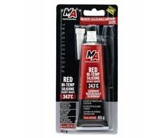 Moje_Auto Silikoninins hermetikas Moje Auto, raudona, 85 ml