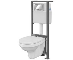 WC klavišas Cersanit C187 AQUA 50 MECH QF MZ LUNA CO DUR WO ŁW