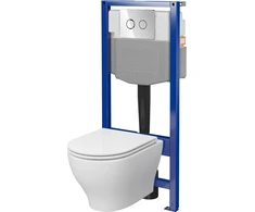 Cersanit C813 system 50 PNEU MZ128 DUR WO ŁW mygtukas chrominis blizgus (SZWZ1010400001)