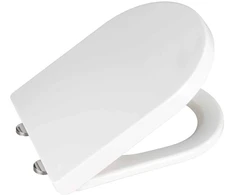 Wenko CALLA Premium, klozeto dangtis su lėtu nusileidimu, baltas