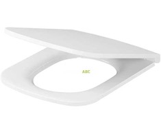Cersanit bidė lenta MODUO PLUS SQUARE SLIM DUR ANTYB WO ŁW LOGO BOX