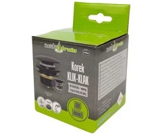 Cersanit Instadrain korek klik-klak do brodzika/wanny, juoda mat 2456