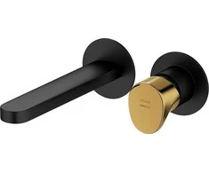 Cersanit BATE.UMY.SIDE.IN.Juodas+ HANDLES.GOLD.