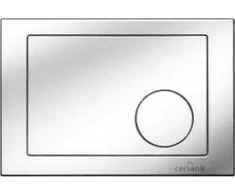 Cersanit Link tualeto nuleidimo plokštė, skirta WC chromo blizgesiui (K97-090)