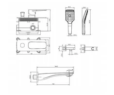 Cersanit BAT.WAN-NAT SUB + AIR SET OFF LARGA CHR