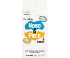 Cettua Cettua Pure Baltas Nose &amp; Face Strip 12 veido valymo juostelių 12 vnt.
