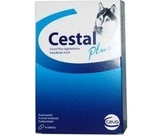 CEVA Cestal Plus - deworming tablets for dogs - 2 pcs
