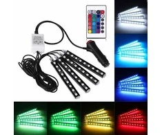 ATL Automobilio vidaus apšvietimo LED rinkinys ZD65A 4x9 RGB