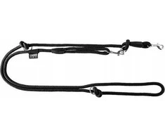Chaba CHABA Reguliuojamas pavadėlis - 6mm x 138/260cm juodas