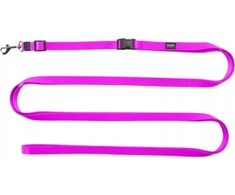 Chaba ĖJIMO PAVADĖLIS SU KLUBO DIRŽELIU 10 mm/4 m FUKSIJOS SPALVOS