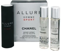 Chanel Allure Homme Sport rinkinys vyrams, 60 ml