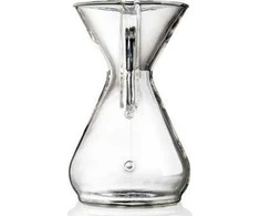 Chemex Kavos aparato stiklinė rankena 6 puodeliai.