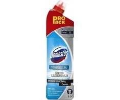 Chemikalai DOMESTOS tualeto valiklis, Profesional Ocean, 1000ml