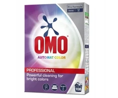 Chemia OMO Diversey skalbimo milteliai, 108 skalbimai, spalvotiems skalbiniams, 5,4kg