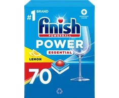Chemia Tabletės indaplovėms FINISH Power Essential Lemon, 70 vnt.