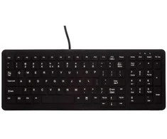 Klaviatūra Cherry Active KEY MTA AK-CB7000 su laidu DE-išdėstymas juodas