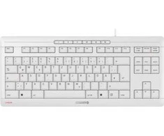 CHERRY STREAM Klaviatūra TKL/PALE Pilkas