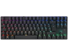 CHERRY XTRFY MX 8.2 - Klaviatūra - 80% - TKL - Hintergrundbeleuchtung - belaidė - Bluetooth 5.2, 2.4 GHz, USB-C - QWERTZ - Deutsch - Tastenschalter: CHERRY MX2A Brown - Juodas