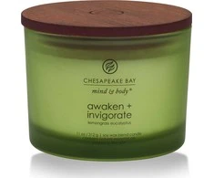 Chesapeake Bay Candle 3 dagčių žvakė –Awaken &amp; Invigorate (Lemongrass Eucalyptus)