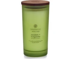 Chesapeake Bay Candle didelė žvakė – Awaken &amp; Invigorate (Lemongrass Eucalyptus)