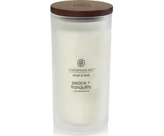 Chesapeake Bay Candle didelė žvakė – Peace &amp; Tranquility (Cashmere Jasmine)