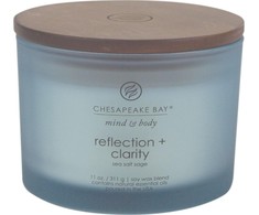 Chesapeake Bay Candle 3 dagčių žvakė – Reflection &amp; Clarity (Sea Salt Sage)