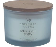 Chesapeake Bay Candle 3 dagčių žvakė – Reflection &amp; Clarity (Sea Salt Sage)