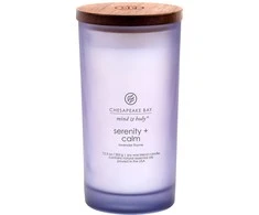 Chesapeake Bay Candle didelė žvakė – Serenity &amp; Calm (Lavender Thyme)