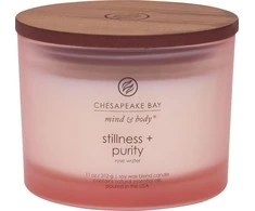 Chesapeake Bay Candle 3 dagčių žvakė – Stillness &amp; Purity (Rose Vanduo)