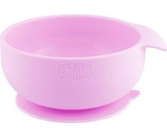 CHICCO 00010221100000 silikoninis mergaitės puodelis