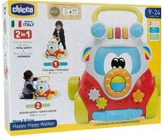 Chicco Vaikštynė stumdukas linksmas autobusas