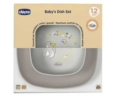 Chicco Rinkinys 2 talerzy pilka 12m+
