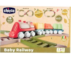 Chicco Traukinukų rinkinys maluchui Eco+ su bėgiais