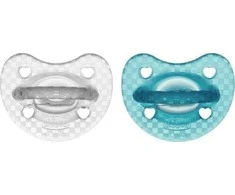 Chicco PhysioForma Luxe raminantis silikoninis čiulptukas 16-36m Mėlyna 2 vnt.