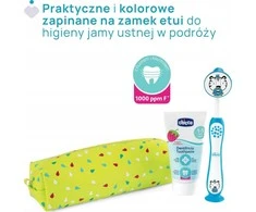 CHICCO 00012099000000 Pasta + šepetėlis + dėklas Tiger 3-6l rinkinys