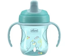CHICCO 00006921150000 Neišsiliejantis puodelis su kietu snapeliu 200 ml