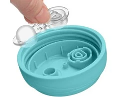 CHICCO 00006921150000 Neišsiliejantis puodelis su kietu snapeliu 200 ml