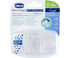 Chicco Čiulptukas nusiraminimui Soft neutral 2vnt. 6-16m