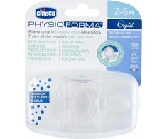 Chicco Čiulptukas nusiraminimui Soft neutral 2vnt. 2-6m