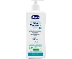 Chicco Kūno ir plaukų šampūnas Baby Moments 0m+ 500ml