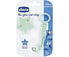 CHICCO 00004084300000 grandinė su čiulptuko segtuku Star