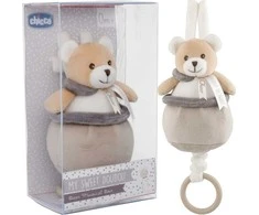 CHICCO 00009618000000 MY SWEET DOUDOU muzikinė dėžutė meškiukas