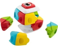 Lavinamasis žaislas kūdikiams Kubas du viename "Q-bricks", Chicco